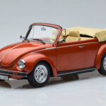 Volkswagen Beetle 1303 Cabriolet Portocaliu Norev 1:18