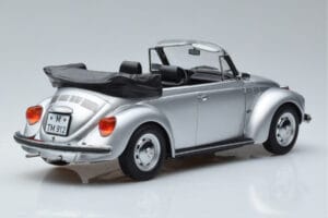 Volkswagen Beetle 1303 Cabriolet Argintiu Norev 1:18 188530 Metal - imaginea 2 din 6