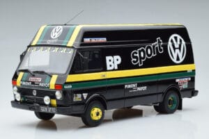 Volkswagen LT35 + Golf 1 GTI Group 2 Black Otto 1:18 OT353 Rășină - imaginea 6 din 6