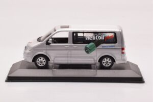 Volkswagen Multivan T5 Argintiu Heli Coil Edition Minichamps 1:43