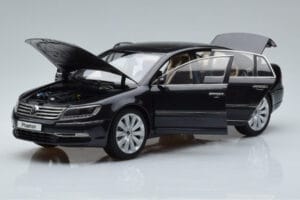 Volkswagen Phaeton V6 Mazeppa Gri Kyosho 1:18 08831MBK Metal - imaginea 2 din 9