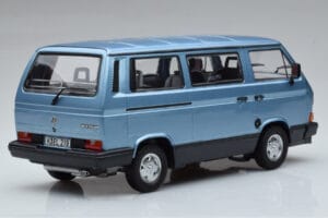 Volkswagen T3 Multivan Albastru Norev 1:18 188544 Metal - imaginea 2 din 6