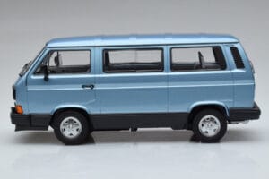 Volkswagen T3 Multivan Albastru Norev 1:18 188544 Metal - imaginea 3 din 6