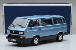 Volkswagen T3 Multivan Albastru Norev 1:18 188544 Metal - imaginea 6 din 6