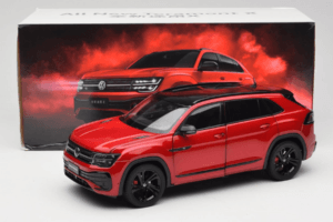 Volkswagen Teramont X Roșu FAW 1:18 ZVB000003A Metal - imaginea 8 din 8