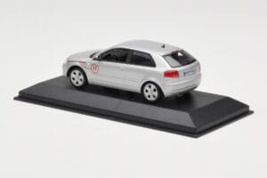 Audi A3 8P Argintiu Prototip Minichamps 1:43 5010503013 Metal - imaginea 3 din 4