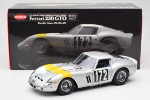 Ferrari 250 GTO #172 Tour de France Automobile 1964 Kyosho 1:18 08434C Metal - imaginea 8 din 8