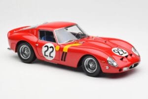 Ferrari 250 GTO #22 24 Hours of Le Mans 1962 Kyosho 1:18 08432B Metal - imaginea 6 din 8