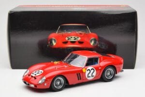 Ferrari 250 GTO #22 24 Hours of Le Mans 1962 Kyosho 1:18 08432B Metal - imaginea 8 din 8