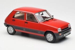 Renault 5 GTL Roșu Otto 1:18 OT1147 Rășină - imaginea 4 din 6