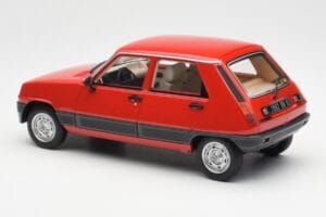 Renault 5 GTL Roșu Otto 1:18 OT1147 Rășină - imaginea 5 din 6