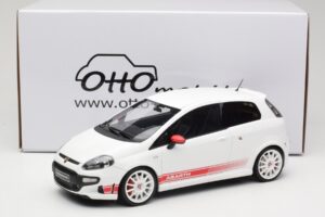 Abarth Punto 199 Esseesse Alb Otto 1:18 OT460 Rășină - imaginea 6 din 6