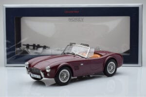 AC Cobra 289 Roșu Închis Norev 1:18 182758 Metal - imaginea 6 din 6