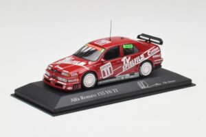 Alfa Romeo 155 V6 #11 C. Danner DTM 1995 Minichamps 1:43 430950311 Metal - imaginea 2 din 4