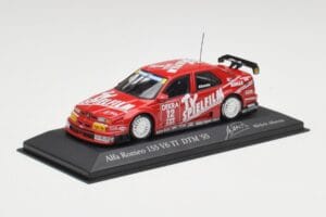 Alfa Romeo 155 V6 #12 M. Alboreto DTM 1995 Minichamps 1:43 430950312 Metal - imaginea 2 din 4