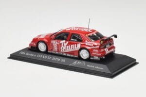 Alfa Romeo 155 V6 #12 M. Alboreto DTM 1995 Minichamps 1:43 430950312 Metal - imaginea 3 din 4