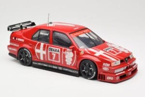 Alfa Romeo 155 V6 Ti #18 A. Nannini DTM 1993 UT Models 1:18 180930120 Metal - imaginea 6 din 8