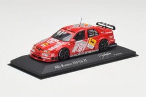 Alfa Romeo 155 V6 TI #10 Team Alfa Corse Modena DTM 1994 Minichamps 1:43 430940210 Metal - imaginea 2 din 4