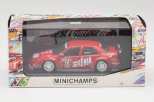 Alfa Romeo 155 V6 TI #18 Euroteam Modena DTM 1995 Minichamps 1:43 430950318 Metal - imaginea 4 din 4