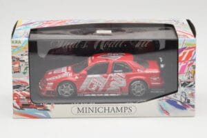 Alfa Romeo 155 V6 TI #2 Team Alfa Corse A. Nannini DTM 1994 Minichamps 1:43 430940202 Metal - imaginea 4 din 4