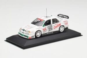 Alfa Romeo 155 V6 TI #26 Team Enstler K. Struwe DTM 1994 Minichamps 1:43 430940126 Metal - imaginea 2 din 4