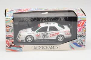Alfa Romeo 155 V6 TI #26 Team Enstler K. Struwe DTM 1994 Minichamps 1:43 430940126 Metal - imaginea 4 din 4