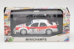 Alfa Romeo 155 V6 TI #27 M. Alen Presentation DTM 1995 Minichamps 1:43 430950227 Metal - imaginea 4 din 4
