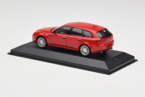 Alfa Romeo 159 Sportwagon Alfa Roșu Minichamps 1:43 400120511 Metal - imaginea 3 din 4