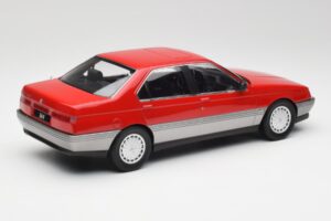 Alfa Romeo 164 Roșu Norev 1:18 187866 Metal - imaginea 2 din 6