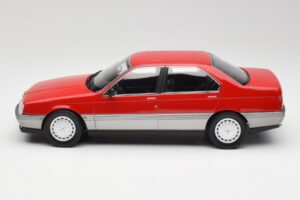 Alfa Romeo 164 Roșu Norev 1:18 187866 Metal - imaginea 3 din 6