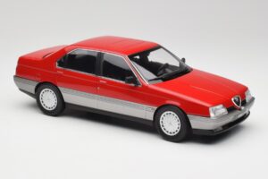 Alfa Romeo 164 Roșu Norev 1:18 187866 Metal - imaginea 4 din 6