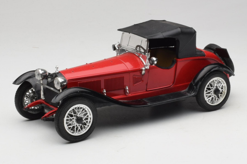 Alfa Romeo 6C 1750 Alfetta Roșu Polistil 1:18 PL001 Metal