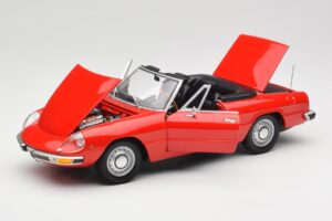 Alfa Romeo 2000 Spider Rosu Minichamps 1:18 180120930 Metal - imaginea 2 din 8