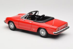 Alfa Romeo 2000 Spider Rosu Minichamps 1:18 180120930 Metal - imaginea 7 din 8