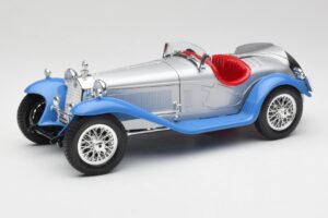 Alfa Romeo 2300 Spider Albastru Argintiu Bburago 1:18 3008 Metal