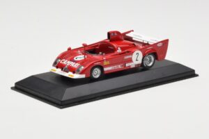 Alfa Romeo 33 TT 12 #2 A. Merzario / J. Laffite 1000km Monza Winner 1975 Minichamps 1:43 403751202 Metal - imaginea 2 din 4