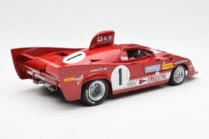 Alfa Romeo 33TT 12 #1 A. Merzario / J. Laffite 1000km Nurburgring Winner 1975 AUTOart 1:18 87505 Metal - imaginea 3 din 8
