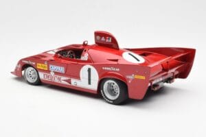 Alfa Romeo 33TT 12 #1 A. Merzario / J. Laffite 1000km Nurburgring Winner 1975 AUTOart 1:18 87505 Metal - imaginea 7 din 8