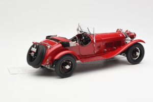 Alfa Romeo 6C 1750 GS Spider Bordeaux Roșu CMC 1:18 M-138 Metal - imaginea 2 din 6