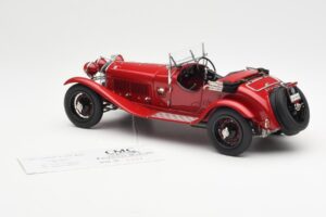 Alfa Romeo 6C 1750 GS Spider Bordeaux Roșu CMC 1:18 M-138 Metal - imaginea 5 din 6