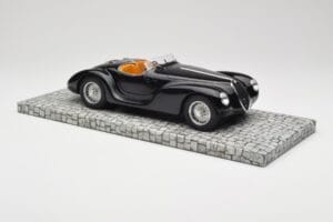 Alfa Romeo 6C 2500 SS Corsa Spider Negru Minichamps 1:18 107120231 Metal - imaginea 4 din 6
