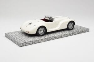 Alfa Romeo 6C 2500 SS Corsa Spider Alb Minichamps 1:18 107120232 Rășină - imaginea 2 din 6