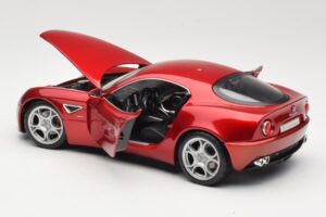 Alfa Romeo 8C Competizione Roșu Bburago 1:18 18-11021 Metal - imaginea 5 din 8