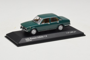 Alfa Romeo Alfetta 1.8 Verde Minichamps 1:43 400120204 Metal - imaginea 2 din 4