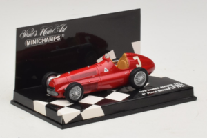 Alfa Romeo 159 Alfetta #3 C. Sanesi 6th Place British GP 1951 Minichamps 1:43 400511203 Metal - imaginea 2 din 5