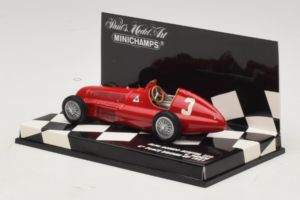 Alfa Romeo 159 Alfetta #3 C. Sanesi 6th Place British GP 1951 Minichamps 1:43 400511203 Metal - imaginea 3 din 5