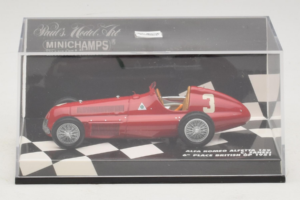 Alfa Romeo 159 Alfetta #3 C. Sanesi 6th Place British GP 1951 Minichamps 1:43 400511203 Metal - imaginea 5 din 5