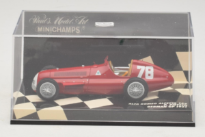 Alfa Romeo 159 Alfetta #78 P. Pietsch German GP 1951 Minichamps 1:43 400511278 Metal - imaginea 5 din 5