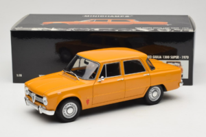 Alfa Romeo Giulia 1300 Super Portocaliu Minichamps 1:18 180120900 Metal - imaginea 8 din 8
