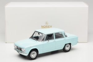 Alfa Romeo Giulia TI 105 Sky Blue Norev 1:18 187974 Metal - imaginea 7 din 7